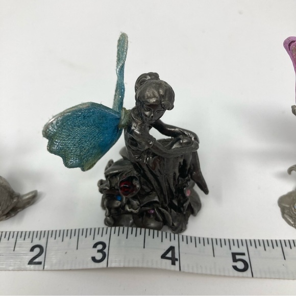 Pewter fairy 🧚‍♀️ figure - Picture 9 of 9
